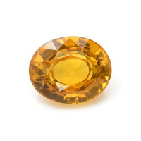 2.14 Ct. Yellowish Orange Sapphire from Ceylon (Sri Lanka) Video