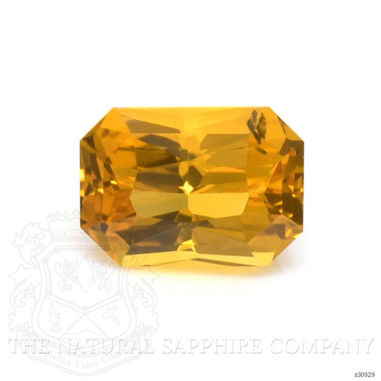 2.12 Ct. Yellowish Orange Sapphire from Ceylon (Sri Lanka)