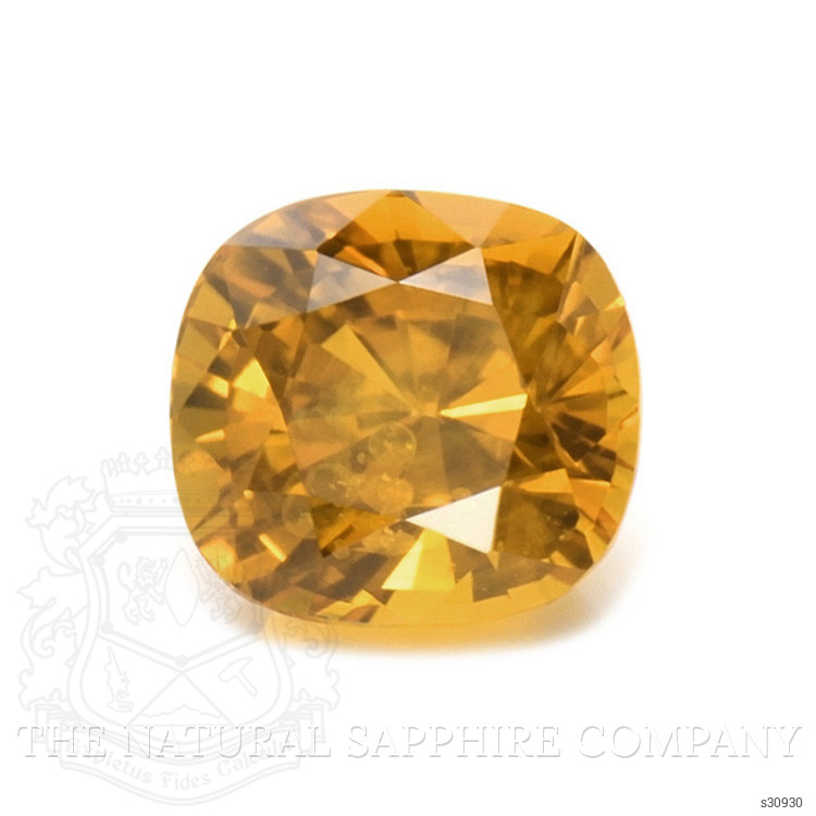2.15 Ct. Yellowish Orange Sapphire from Ceylon (Sri Lanka)
