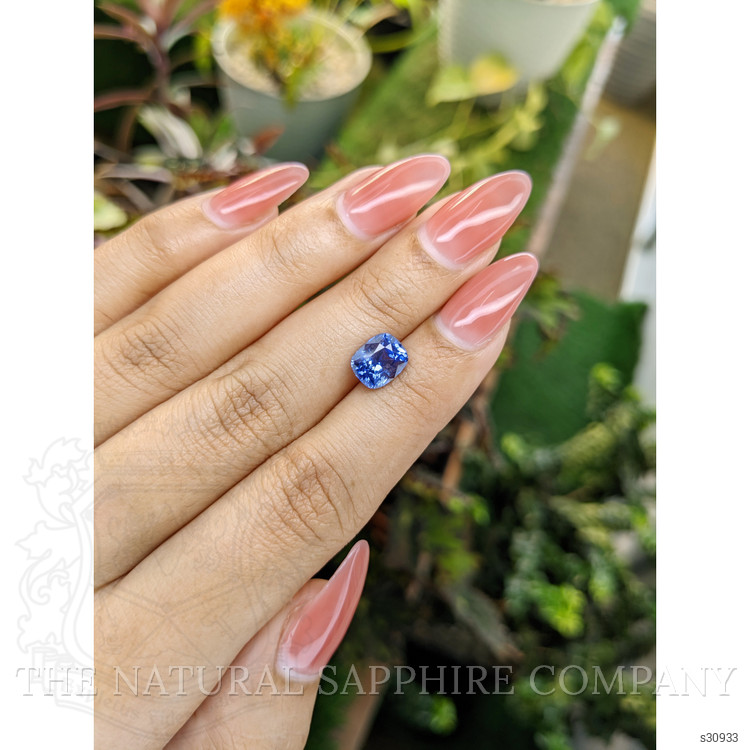 2.54 Ct. Blue Sapphire from Ceylon (Sri Lanka)