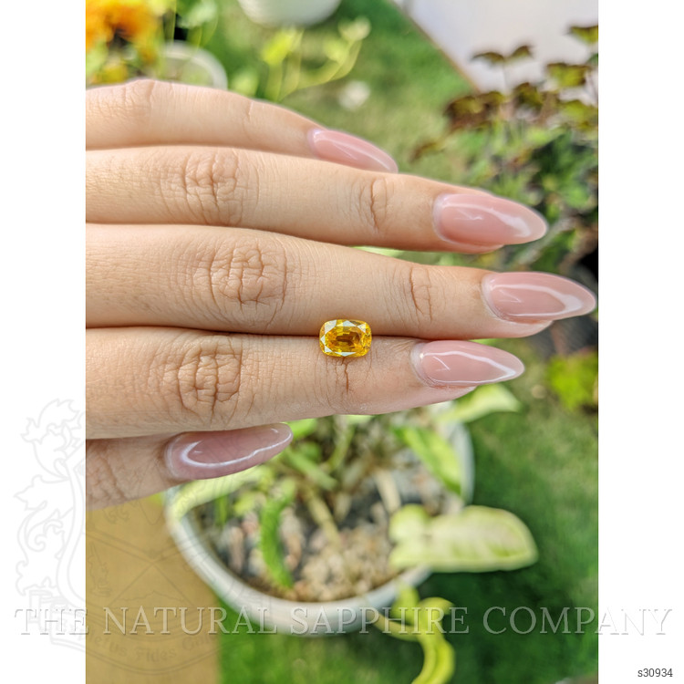 2.13 Ct. Yellow Sapphire from Ceylon (Sri Lanka)