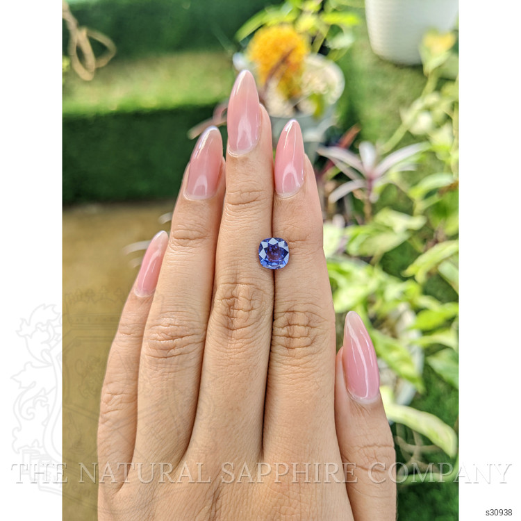 2.58 Ct. Blue Sapphire from Ceylon (Sri Lanka)