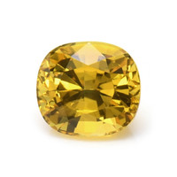 2.11 Ct. Orangish Yellow Sapphire from Ceylon (Sri Lanka) Video