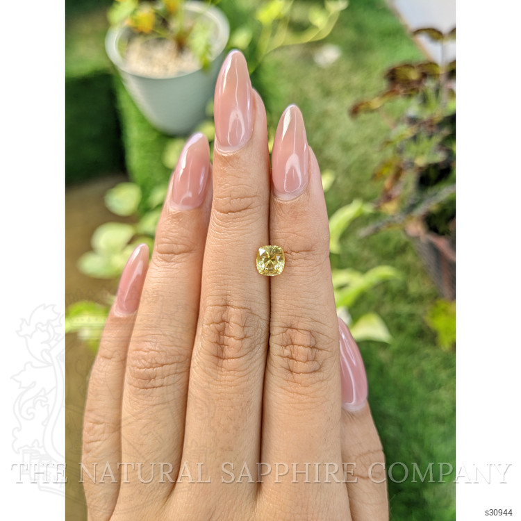 1.42 Ct. Yellow Sapphire from Ceylon (Sri Lanka)