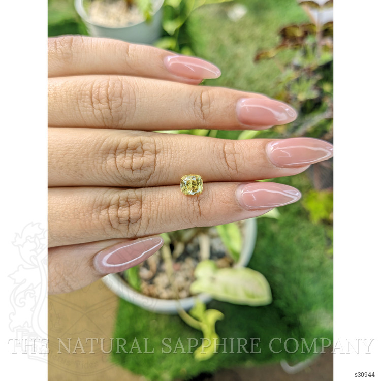 1.42 Ct. Yellow Sapphire from Ceylon (Sri Lanka)
