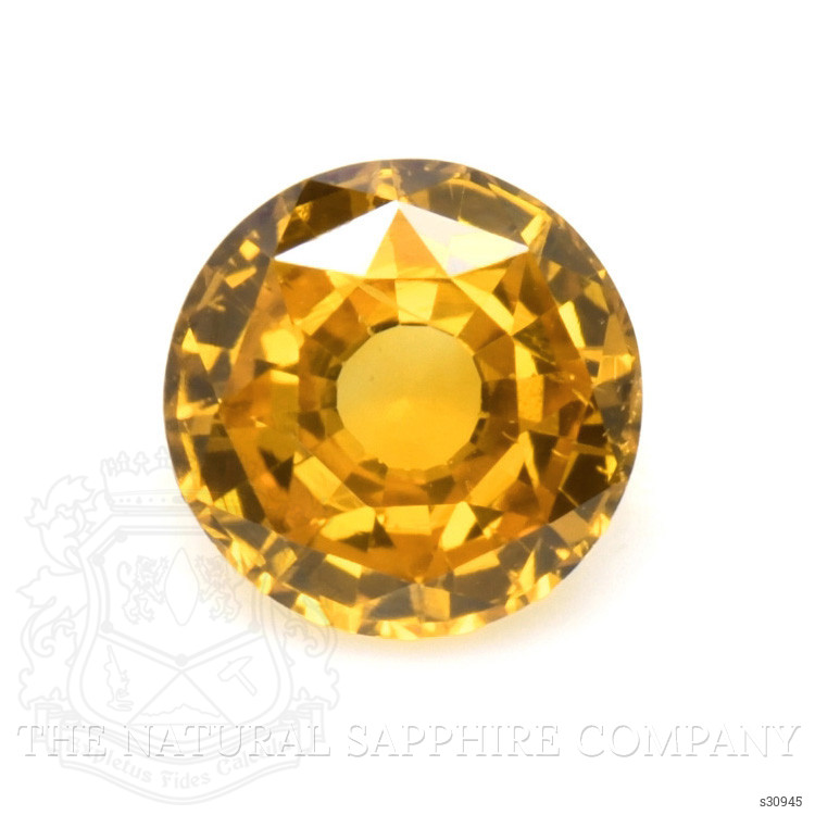 1.81 Ct. Yellowish Orange Sapphire from Ceylon (Sri Lanka)