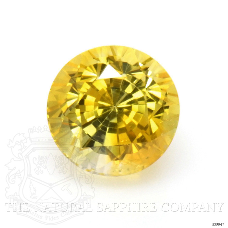 1.89 Ct. Orangish Yellow Sapphire from Ceylon (Sri Lanka)