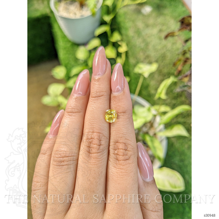 2.17 Ct. Yellow Sapphire from Ceylon (Sri Lanka)