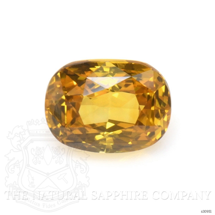 2.05 Ct. Yellowish Orange Sapphire from Ceylon (Sri Lanka)