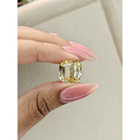 12.56 Ct. Yellow Sapphire from Ceylon (Sri Lanka) Life Style