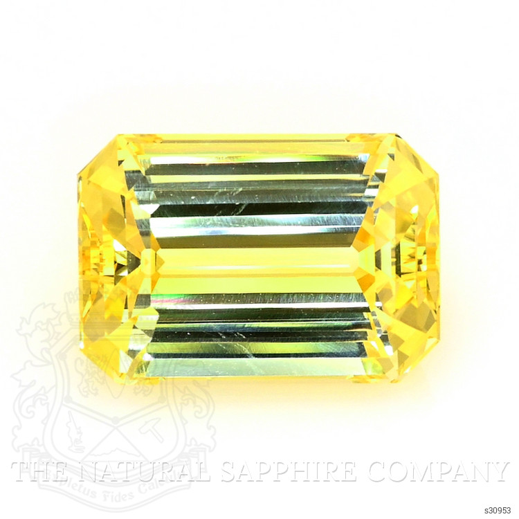 12.43 Ct. Yellow Sapphire from Ceylon (Sri Lanka)