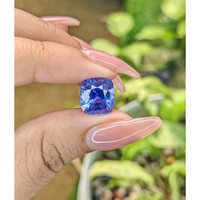7.35 Ct. Blue Sapphire from Ceylon (Sri Lanka) Life Style
