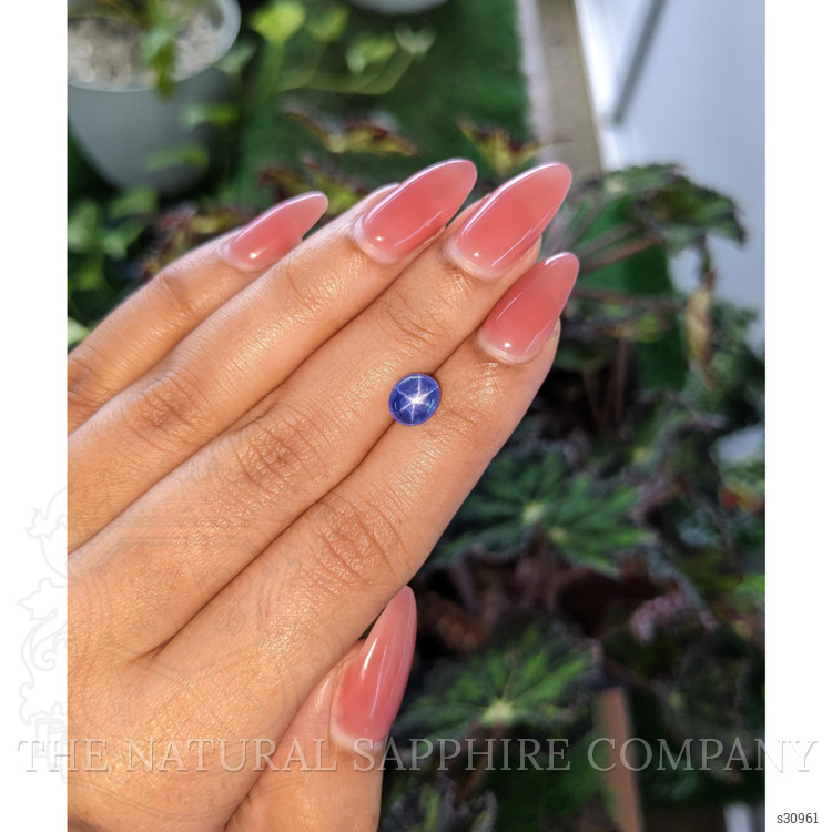 3.06 Ct. Blue Star Sapphire from Ceylon (Sri Lanka)