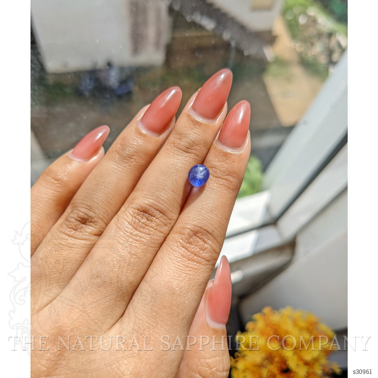 3.06 Ct. Blue Star Sapphire from Ceylon (Sri Lanka)