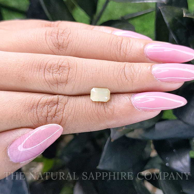 1.56 Ct. Yellowish Green Sapphire from Madagascar