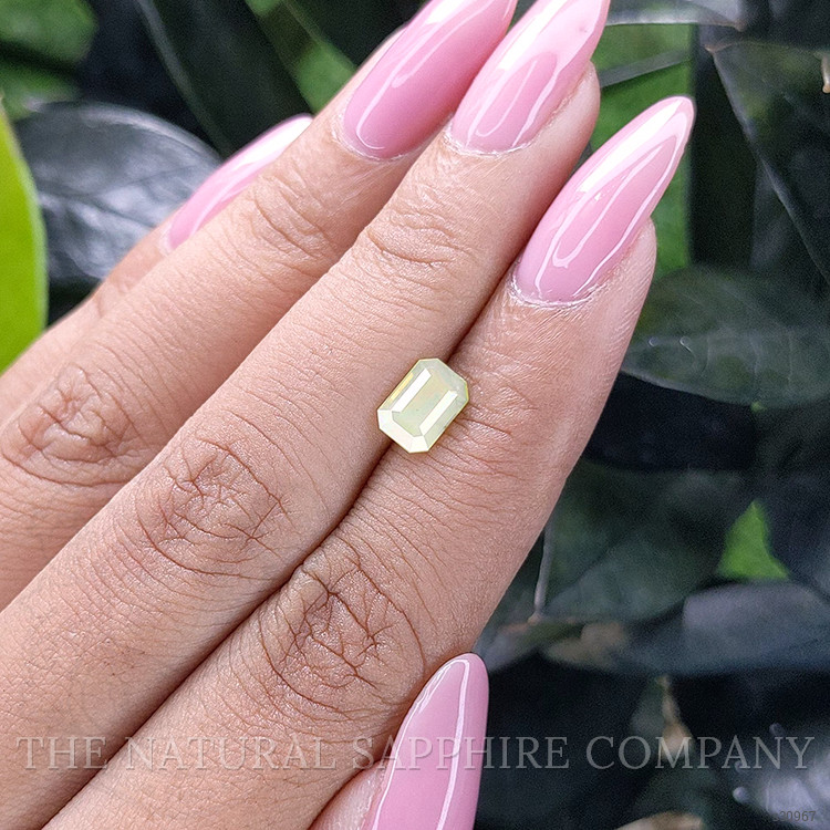 1.56 Ct. Yellowish Green Sapphire from Madagascar
