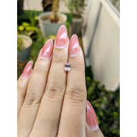 1.07 Ct. Purplish Pink Sapphire from Ceylon (Sri Lanka) Life Style
