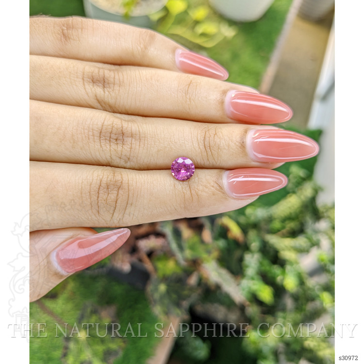 1.10 Ct. Pinkish Purple Sapphire from Ceylon (Sri Lanka)