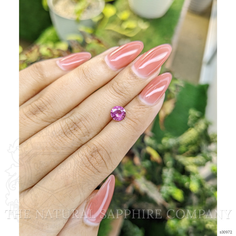 1.10 Ct. Pinkish Purple Sapphire from Ceylon (Sri Lanka)