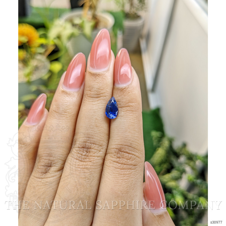 2.35 Ct. Blue Sapphire from Ceylon (Sri Lanka)