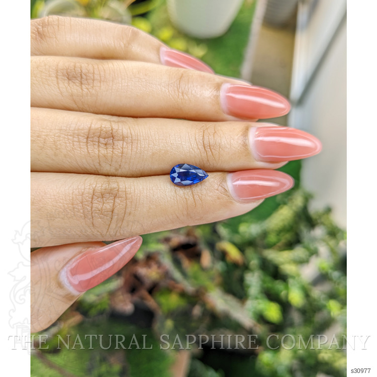 2.35 Ct. Blue Sapphire from Ceylon (Sri Lanka)