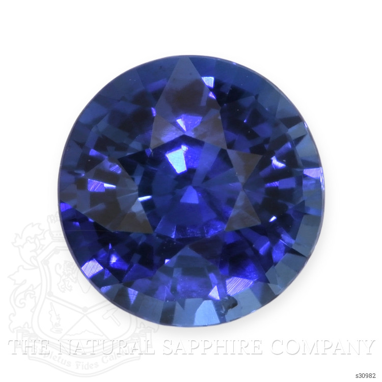 1.29 Ct. Blue Sapphire from Ceylon (Sri Lanka)