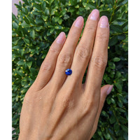 1.29 Ct. Blue Sapphire from Ceylon (Sri Lanka) Life Style