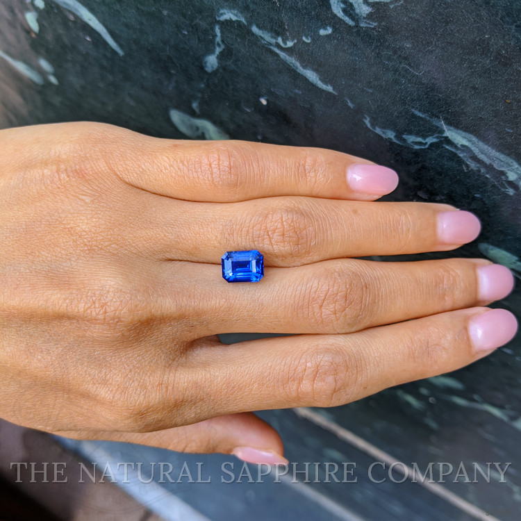 4.58 Ct. Blue Sapphire from Ceylon (Sri Lanka)