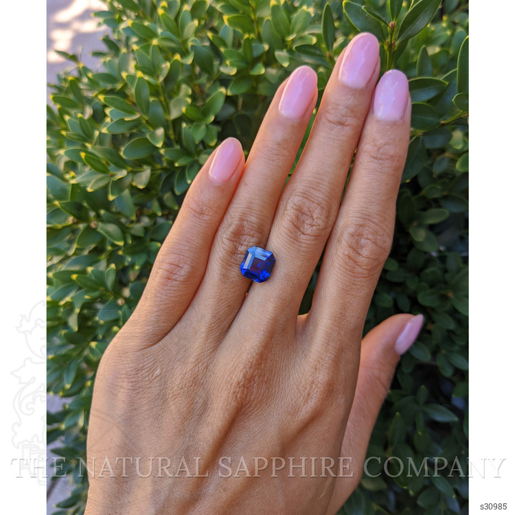 5.06 Ct. Blue Sapphire from Ceylon (Sri Lanka)