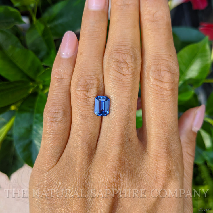 2.62 Ct. Blue Sapphire from Ceylon (Sri Lanka)