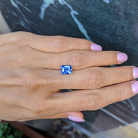 2.73 Ct. Blue Sapphire from Ceylon (Sri Lanka) Life Style