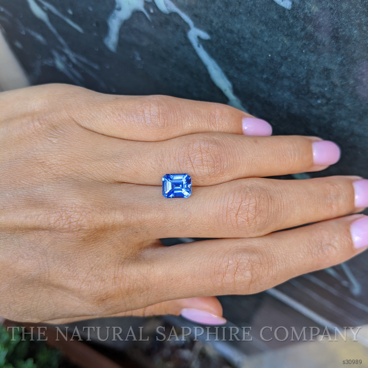2.73 Ct. Blue Sapphire from Ceylon (Sri Lanka)
