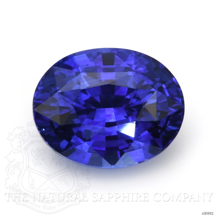 3.20 Ct. Blue Sapphire from Ceylon (Sri Lanka)