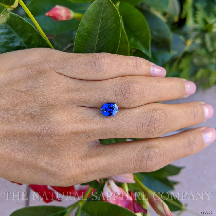 2.67 Ct. Blue Sapphire from Ceylon (Sri Lanka)