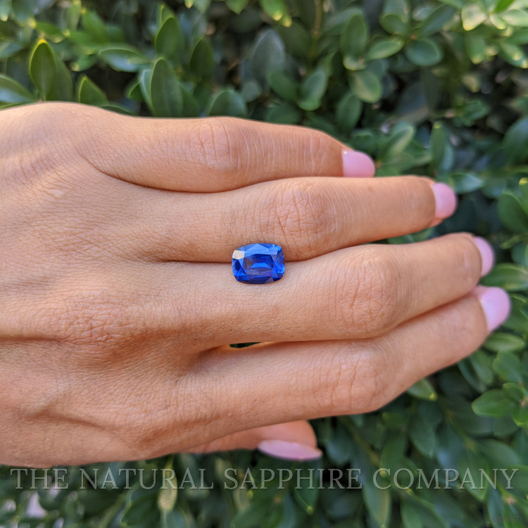 3.24 Ct. Blue Sapphire from Ceylon (Sri Lanka)