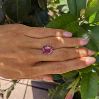 6.19 Ct. Pink Sapphire from Madagascar Life Style