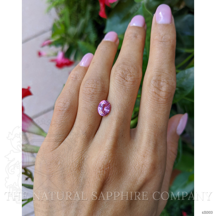 2.27 Ct. Purplish Pink Sapphire from Madagascar