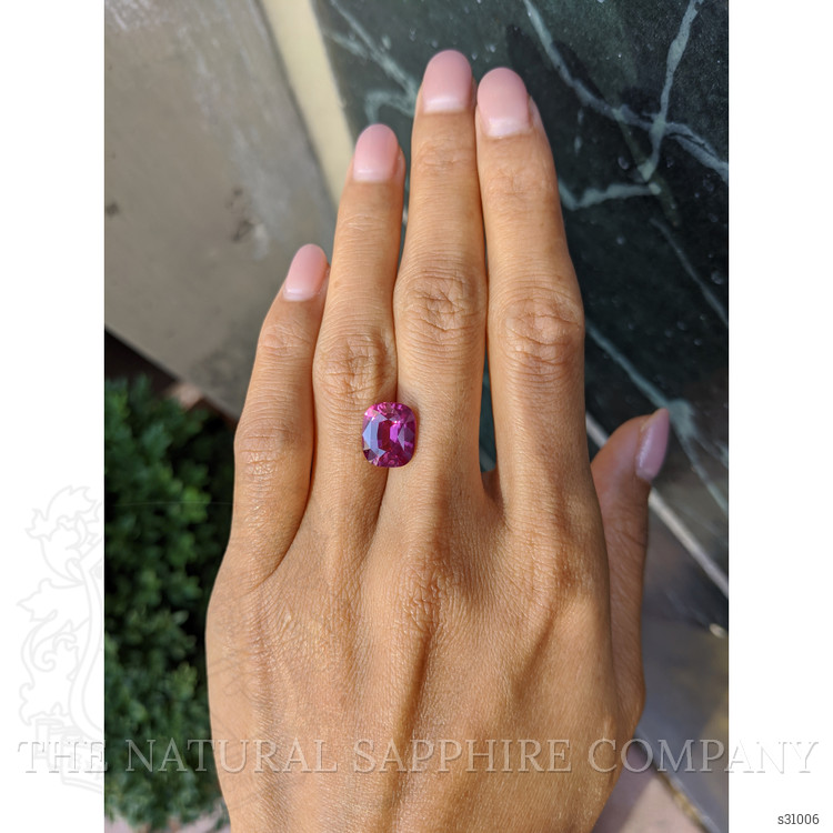 6.03 Ct. Purplish Pink Sapphire from Madagascar