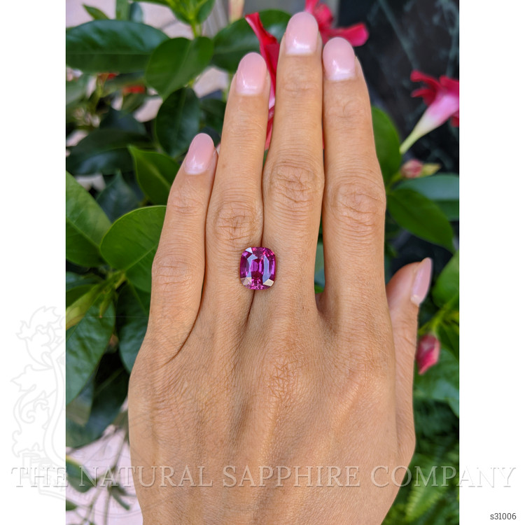 6.03 Ct. Purplish Pink Sapphire from Madagascar
