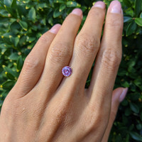 1.19 Ct. Pink Sapphire from Madagascar Life Style