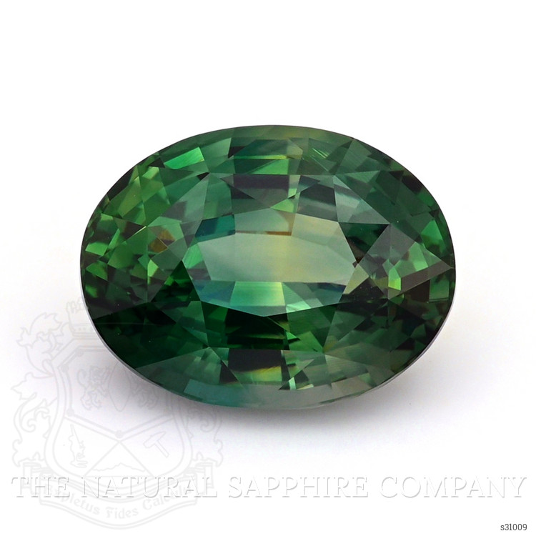 6.96 Ct. Green Sapphire from Madagascar