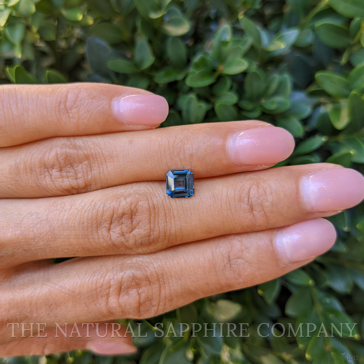 1.54 Ct. Greenish Blue Sapphire from Madagascar