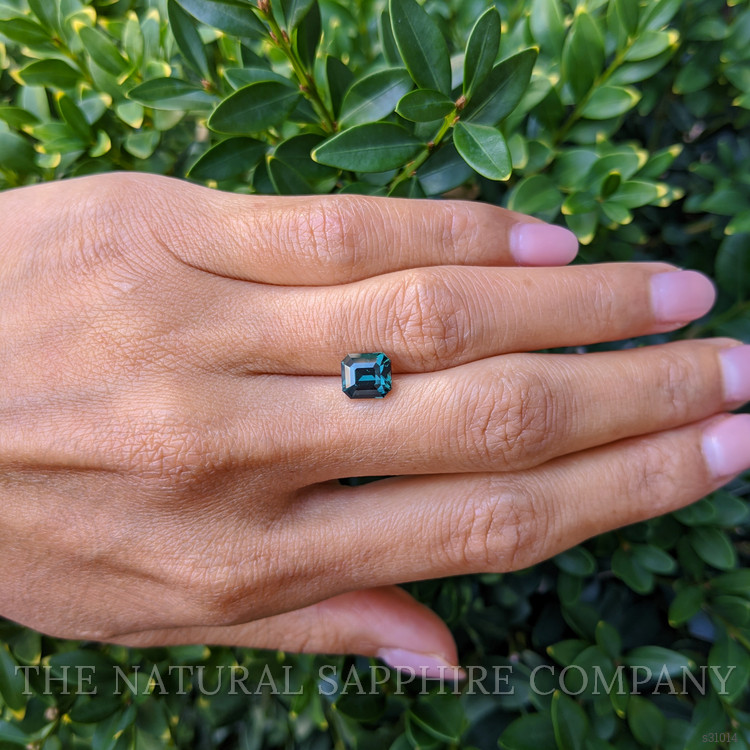 2.52 Ct. Bluish Green Sapphire from Madagascar