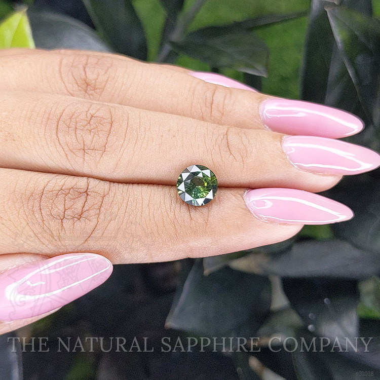 2.10 Ct. Yellowish Green Sapphire from Madagascar