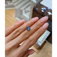 3.66 Ct. Blue Star Sapphire from Burma (Myanmar) Life Style