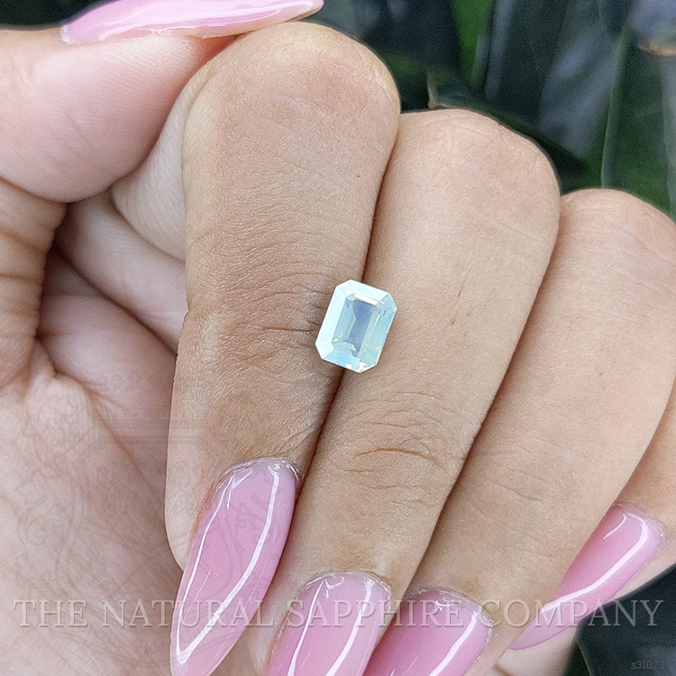 1.55 Ct. Yellowish Green Sapphire from Madagascar