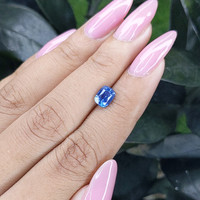 1.54 Ct. Blue Sapphire from Madagascar Life Style