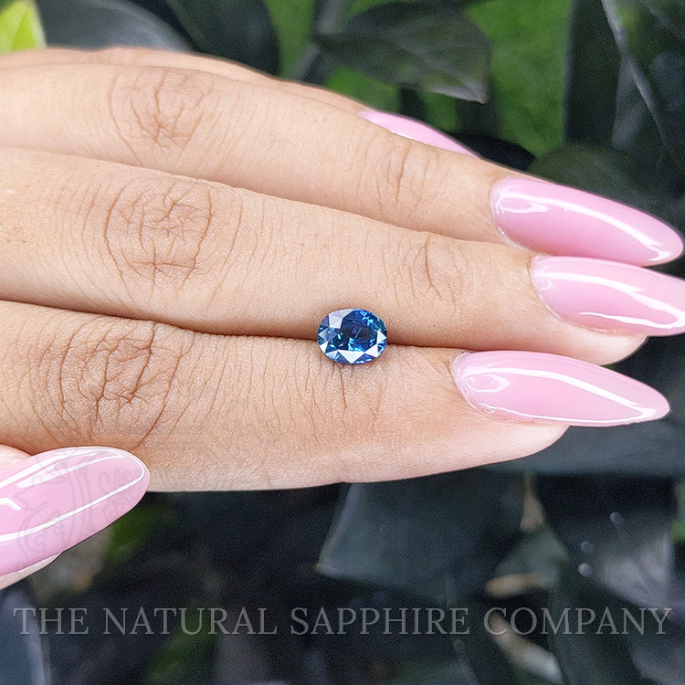 1.07 Ct. Greenish Blue Sapphire from Madagascar