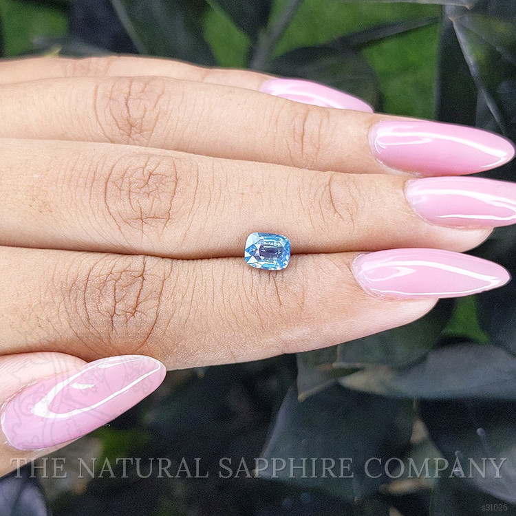 1.02 Ct. Greenish Blue Sapphire from Madagascar