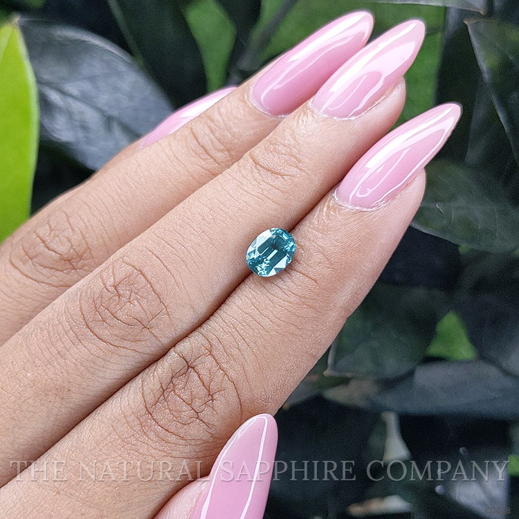 1.50 Ct. Greenish Blue Sapphire from Madagascar